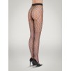 Art Deco Net Tights [Black]