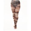 Abstract Tiger Printed Tights