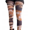 Abstract Tiger Printed Tights
